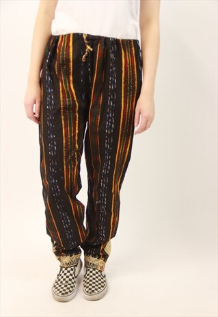 VINTAGE 90S FESTIVAL PATTERNED PANTS