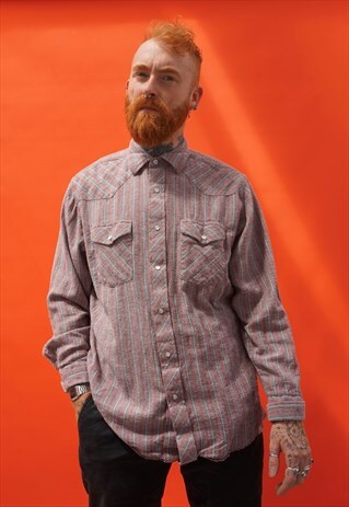 VINTAGE WRANGLER WESTERN SHIRT