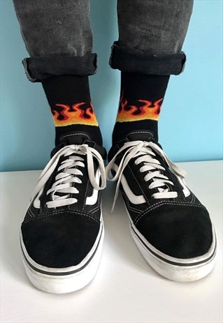 FIRE FLAMES SOCKS