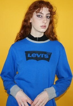 Vintage Levi's Centre Logo Jumper / Sweatshirt