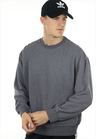 VINTAGE TOMMY HILFIGER SWEATSHIRT GREY