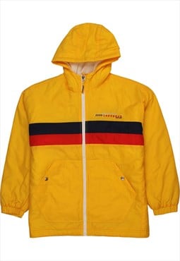 Vintage 90's LapaGayo Windbreaker Hooded Full Zip Up Yellow