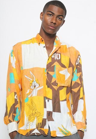 VINTAGE ICEBERG BUGGS BUNNY CARTOON SHIRT