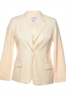 Vintage Ivory Petite Blazer - L