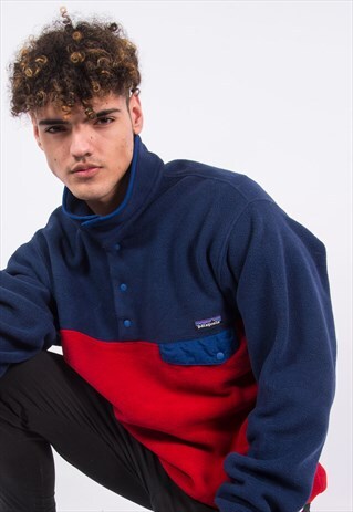 PATAGONIA SYNCHILLA FLEECE VINTAGE COLOUR BLOCK