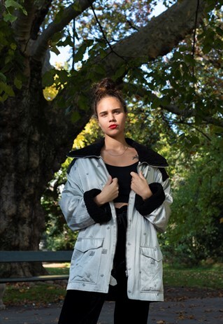 VINTAGE RARE ICEBERG UNISEX SHEARLING SHEEPSKIN COAT