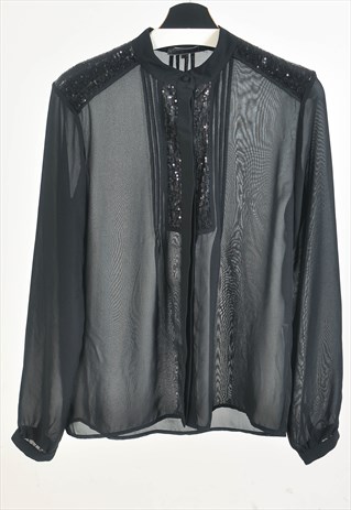 Vintage 00s blouse in black
