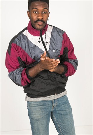 VINTAGE 80S USA NIKE SHELL SPORT JACKET / R202
