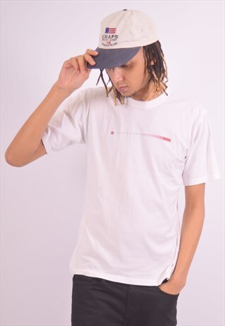 VINTAGE FILA T-SHIRT TOP WHITE