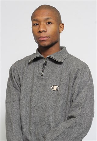 VINTAGE CHAMPION 1/4 ZIP SWEATSHIRT