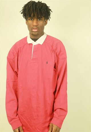 VINTAGE THICK RALPH LAUREN POLO-SHIRT