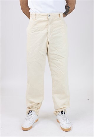 VINTAGE 90'S MURPHY & NYE LIGHT ORANGE TROUSERS