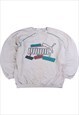 Vintage  Puma Sweatshirt Spellout Heavyweight Crewneck Grey