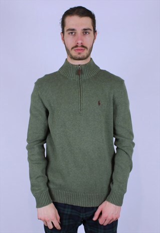POLO RALPH LAUREN JUMPER 1/4 ZIP RARE