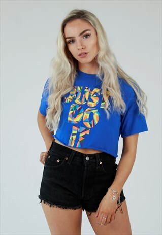 VINTAGE 00S NIKE CROPPED JUST DO IT TSHIRT CROP TOP