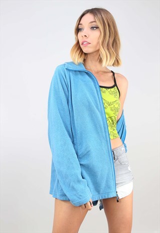 VINTAGE BLUE THE NORTH FACE FLEECE