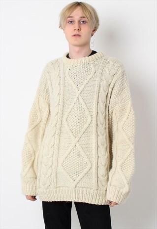 winter white jumper