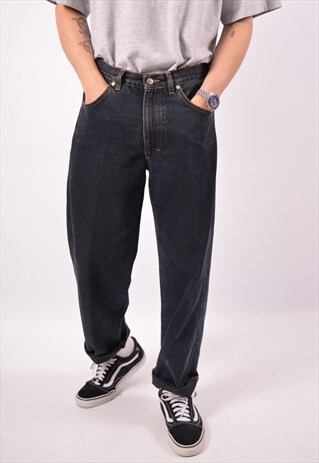 VINTAGE CERRUTI 1881 STRAIGHT JEANS NAVY BLUE