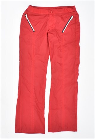 VINTAGE 90'S TOMMY HILFIGER TROUSERS RED