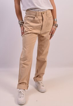 Vintage Roccobarocco Trousers Beige