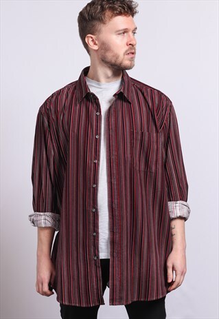 VINTAGE CORDUROY SHIRT STRIPED