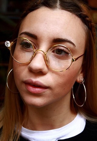 VINTAGE LUXURY GLASSES EYEWEAR FERRE' MOD. 6