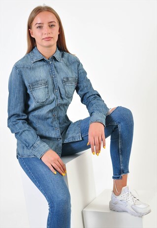 VINTAGE REPLAY DENIM SHIRT