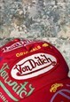 VINTAGE VON DUTCH EMBROIDERED SPELL OUT CAP