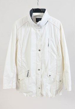 Vintage 00s shell jacket in white