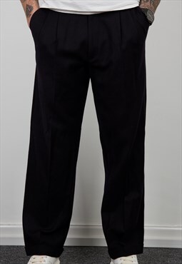 Vintage Burberry Tailored Trousers in Blue