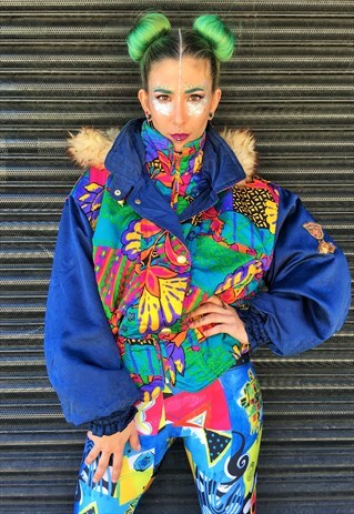 VINTAGE CROPPED SKI JACKET