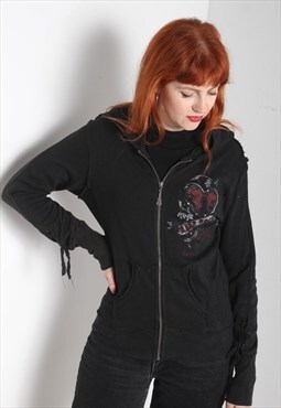 Vintage Hard Rock Cafe Hoodie Black