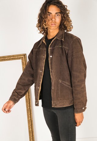 VINTAGE 80S WRANGLER WINTER SHEEPSKIN JACKET / R3200R100