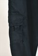 VINTAGE 00S CARGO TROUSERS IN BLACK 