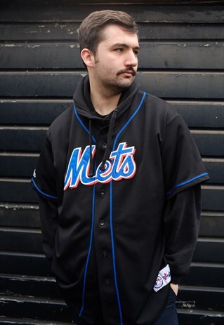 VINTAGE NEW YORK METS MLB BASEBALL JERSEY