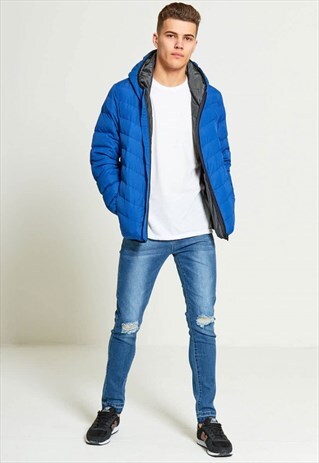 MENS BRAVE SOUL BUBBLE COAT