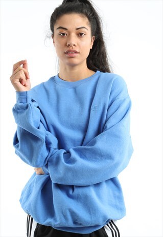 90S CHAMPION EMBROIDERED LOGO SWEATSHIRT