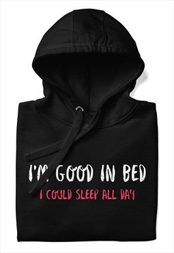 GOOD IN BED  Hoodie black