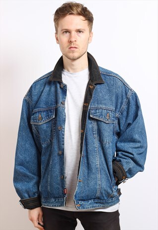 VINTAGE REVERSIBLE DENIM JACKET