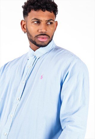 VINTAGE RALPH LAUREN CHECKERED SHIRT S1310