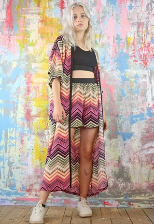 SHORTS AND KIMONO CO-ORDINATES