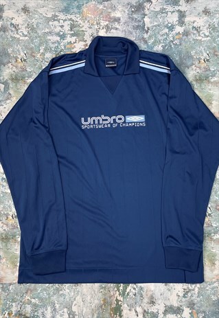 VINTAGE UMBRO SPELL OUT LONG SLEEVED TOP