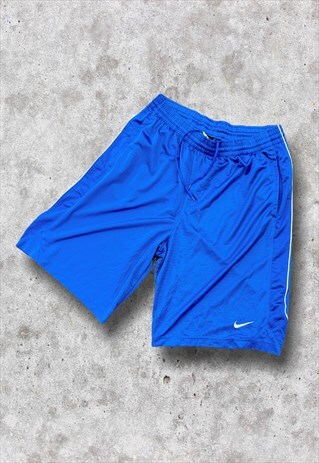 VINTAGE NIKE SHORTS SPORTS BLUE XL