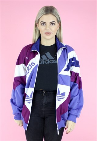 VINTAGE ADIDAS TREFOIL TRACKSUIT TOP JACKET