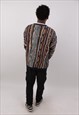 VINTAGE MEN'S ROUNTREE & YORKE COOGI STYLE V-NECK SWEATER