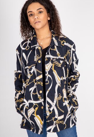 VINTAGE BAROQUE PATTERN JACKET MJ49