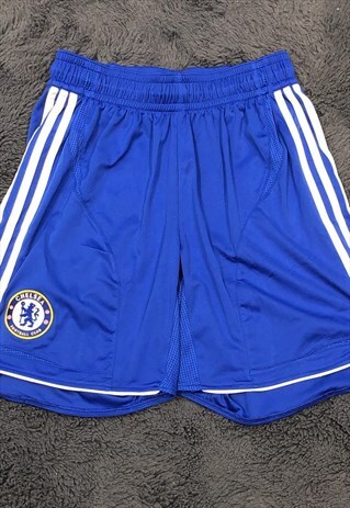 CHELSEA 2006/08 ADIDAS HOME FOOTBALL SHORTS MEDIUM