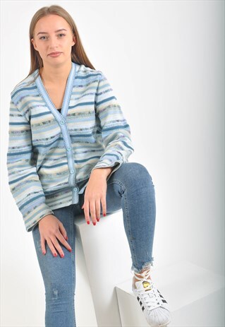 VINTAGE JACKET IN BLUE STRIPES