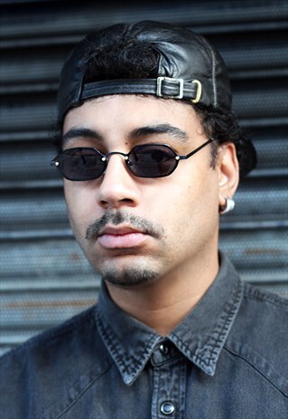 VINTAGE RETRO OVAL UNISEX SUNGLASSES