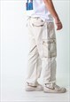 CREAM 90S CARHARTT  CARGO SKATER TROUSERS PANTS JEANS